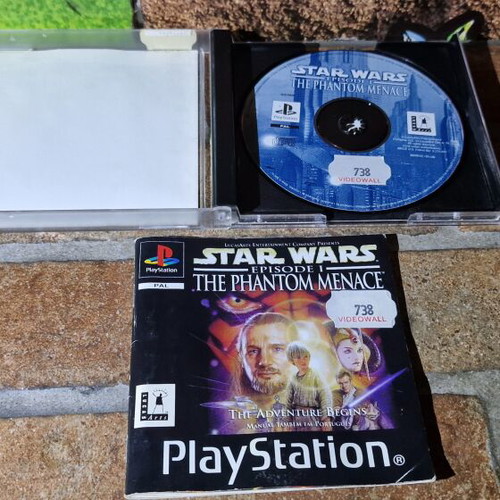 Star Wars The Phantom Menace PS1 used