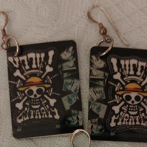 One Piece earrings from anime series