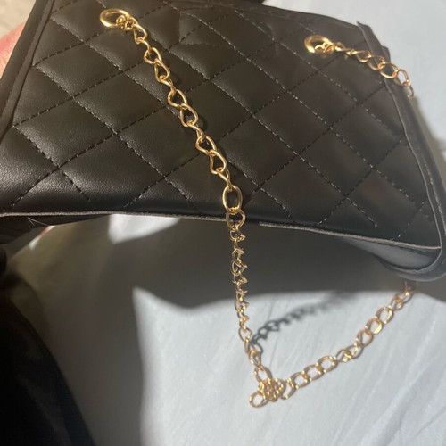 Women's shoulder bag unused black