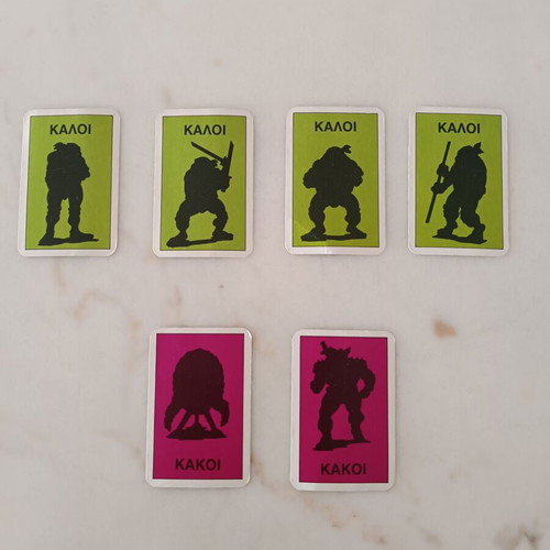 Teenage Mutant Ninja Turtles vintage cards like new