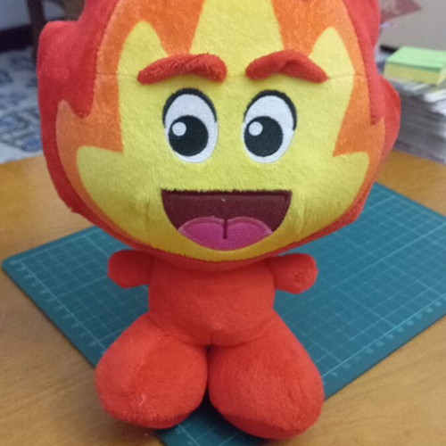 Mr. Fire plush toy like new from Lidl Natural Powerz