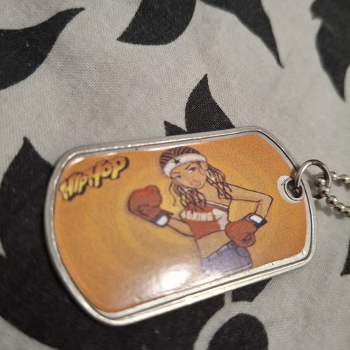 Vintage Y2K dog tags set of 11 metal pendants