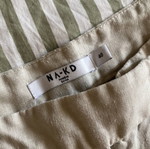 Na-Kd beige pants used, size 40, high rise