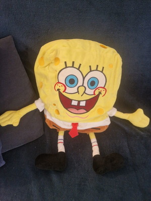 SpongeBob plush toy used, approximately 40cm