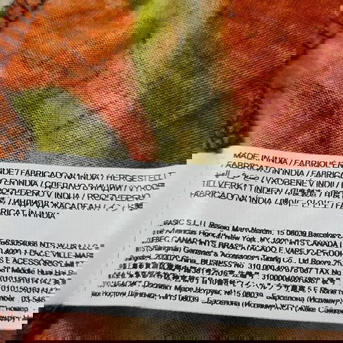 Φόρεμα ασύμμετρο Desigual αφόρετο, μέγεθος M-L, μαύρο και κόκκινο