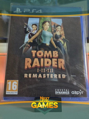 Tomb Raider I–III Remastered PS4 game new