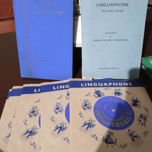 Linguaphone small discs like new
