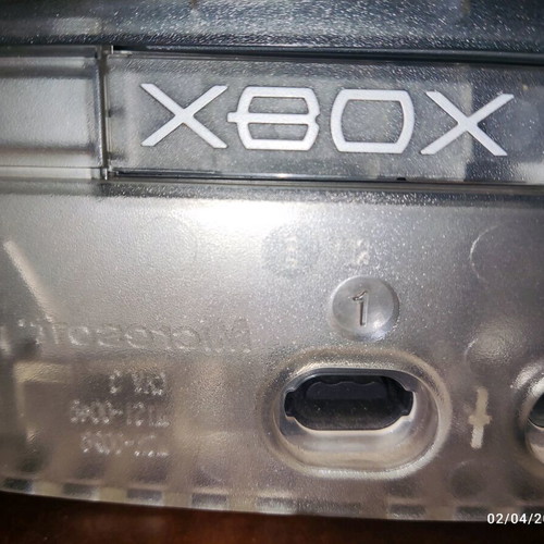 Microsoft Xbox Crystal Limited Edition like new, collectible original
