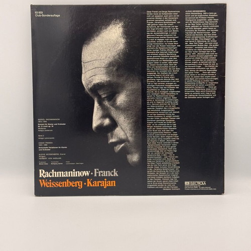 Rachmaninov Klavierkonzert Nr. 2 used vinyl record