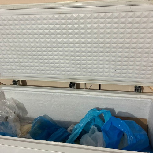 Inventor chest freezer used, 400 liters, energy class A+