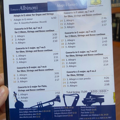 Classical music CD used