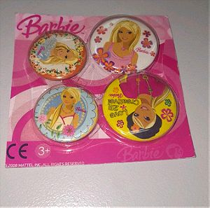Συλλεκτικες κονκάρδες παραμάνες Barbie απο την Mattel