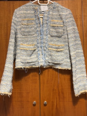 Zara jacket new chic, size L