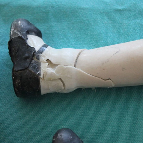 Pierrot trist doll used porcelain 58 cm