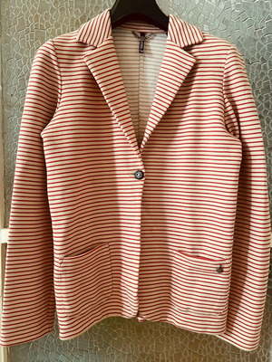 Woolrich blazer size S like new, white and red
