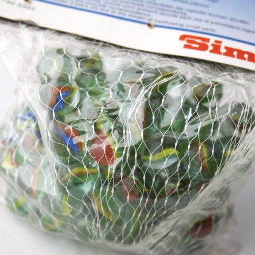 Simba Vintage 90's Marbles sealed pack of 101 new