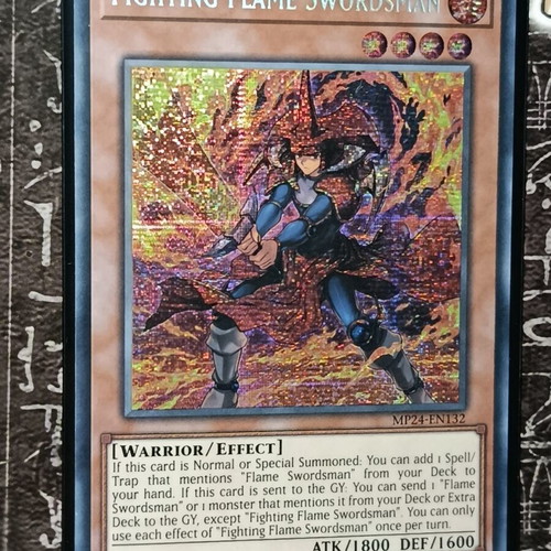 Fighting Flame Swordsman Yu-Gi-Oh! card