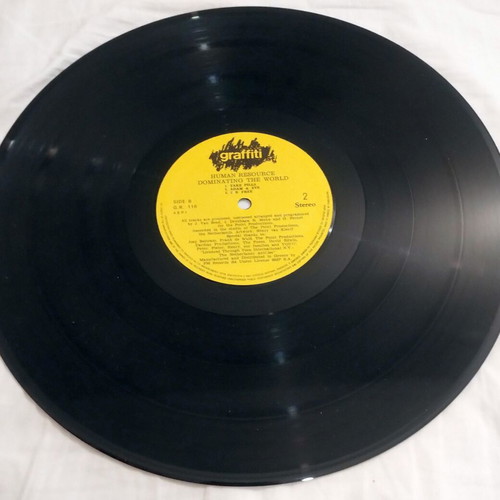 Human Resource Dominating The World vinyl used, electronic