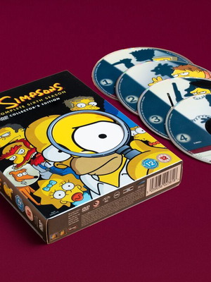 The Simpsons DVD μεταχειρισμένο, σεζόν 1-14 με ελληνικούς υπότιτλους