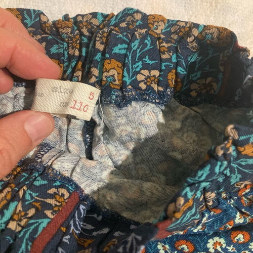 Pants like new for child 4-5 years, colorful, size 110 cm