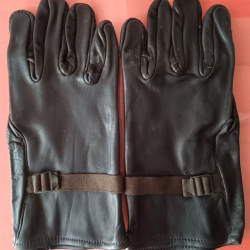 Collectible leather gloves of the American army new