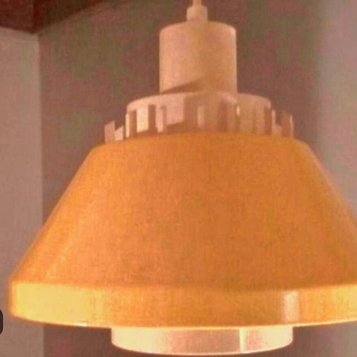 Fog & Morup yellow vintage pendant lamp