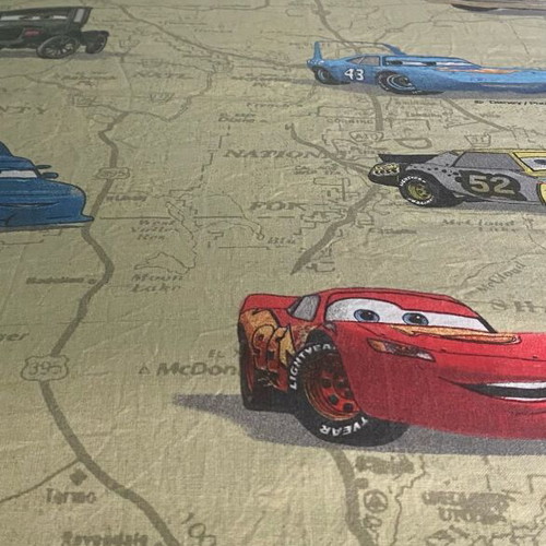 Disney Macqueen bed cover new for single bed