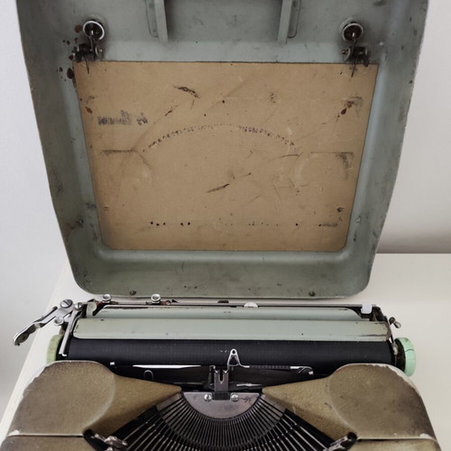 Hermes Baby vintage typewriter used, untested, French AZERTY keyboard