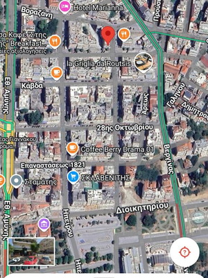 Διαμέρισμα 58 τμ στον 2ο όροφο στο κέντρο της Δράμας με βεράντα και θέα