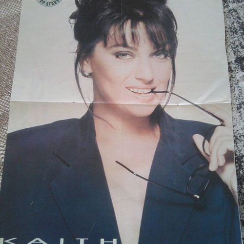 Kaiti Garbi & 2 Unlimited poster used, size 41x27.5