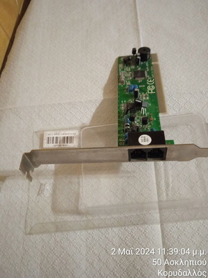PCI Desktop Modem Phone - fax Card μεταχειρισμένη
