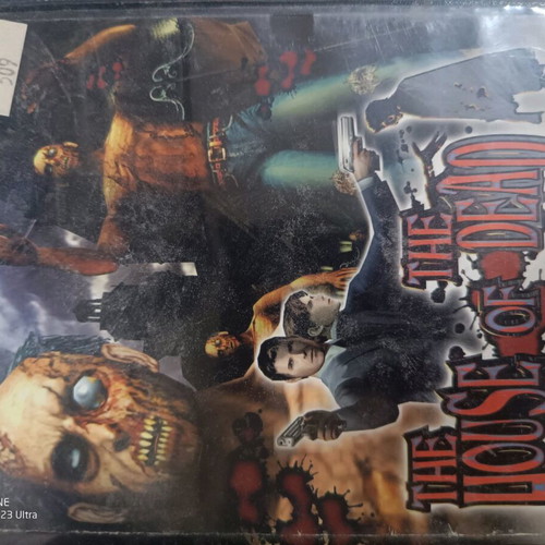 House of the Dead 2 PC used with sticker on CD and cover