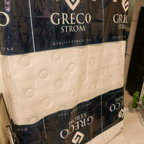 Bed with mattress used Gecco Strom model Life 1.40x2.00 m