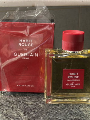 Guerlain Habit Rouge Eau de Parfum 100ml like new, authentic