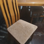 Dining table with 6 chairs used, solid wood