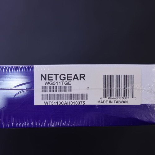 Netgear WG511T 108Mbps Wireless PC Card new, sealed