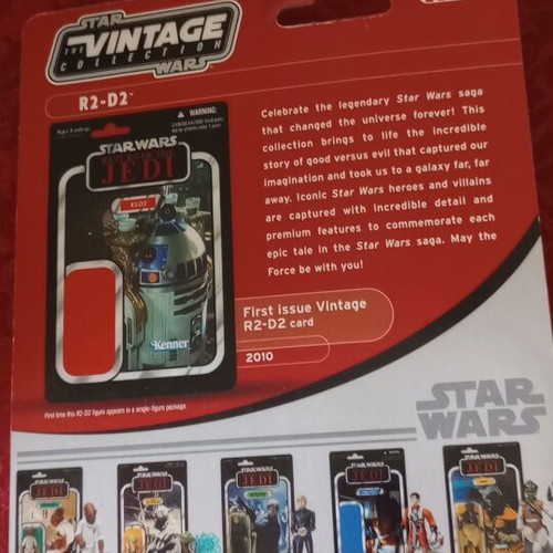 Star Wars figure R2D2 vintage sealed