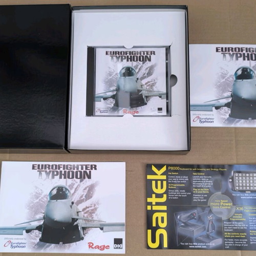 Eurofighter Typhoon PC CD-ROM like new, Big Box