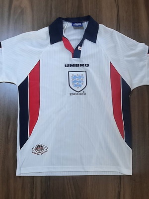 England National Football Jersey 1998 used, medium