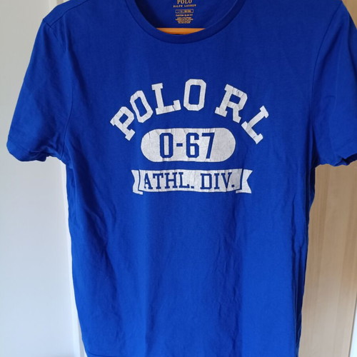 Ralph Lauren polo t-shirt like new, blue, size Large