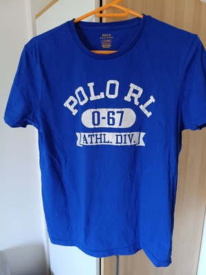 Ralph Lauren polo t-shirt like new, blue, size Large