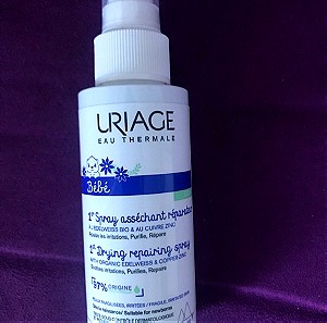 Uriage Bebe 1st Drying Repairing Spray Κρέμα Βρεφικό Επανορθωτικό Σπρέι για Ερεθισμούς, 100ml