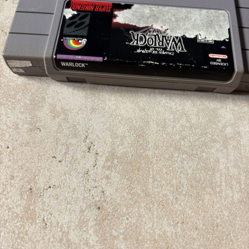 Warlock Super Nintendo SNES American