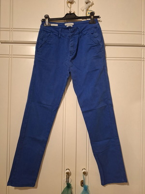Reiko blue chino pants used, size 36 elastic