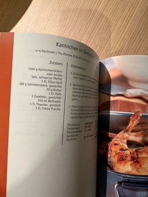 German Recipes Book like new by Miele