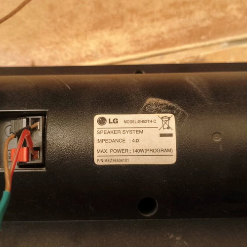 LG Home Cinema Set SH52TH-C like new Surround 5.1 system