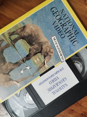National Geographic collectible VHS tape new