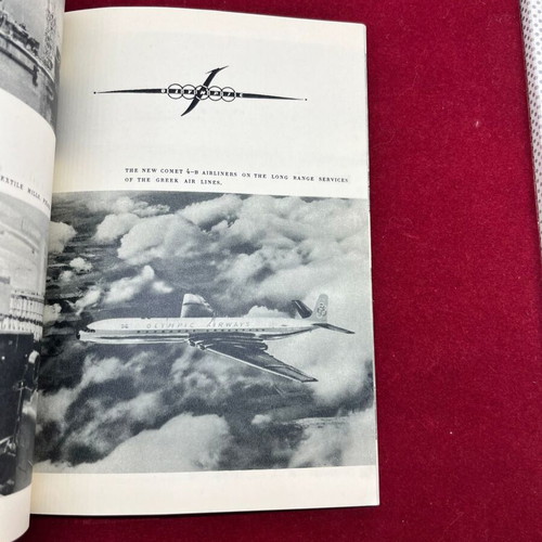 Vintage Greece travel guide 1960 like new, English