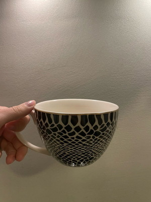 Zebre handmade mug like new