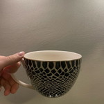Zebre handmade mug like new